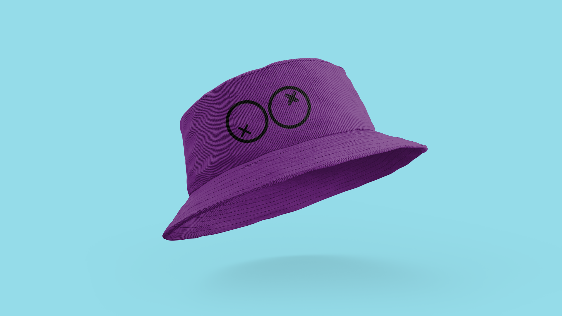 Doozy Bucket Hat Reversible - Purple - 100% Algodón - Doozy Brand