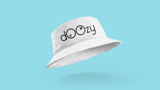 Doozy Bucket Hat Reversible - White - 100% Algodón - Doozy Brand